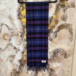 Edinburgh 100% Cashmere Plaid Scarf